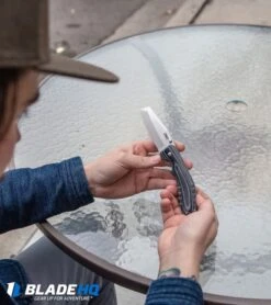 CRKT Folding Razel Folder Liner Lock Knife Micarta (3.13" Satin) 4030 -CRKT Knife Shop CRKT Folding Razel Folder Liner Lock Knife Micarta Satin 4030 BHQ 4133 kp lifestyle web