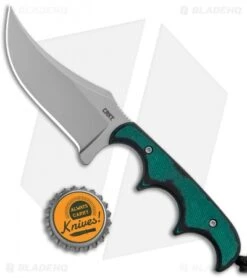 CRKT Folts Minimalist Persian Neck Knife Green G-10 (2.1" Bead Blast) 2379 -CRKT Knife Shop CRKT Folts Minimalist Persian Neck Green G 10 BB 2379 BHQ 126213 jr bottlecap