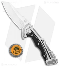 CRKT Graphite Glenn Klecker Liner Lock Knife (3.06" Satin) 5190 -CRKT Knife Shop CRKT Graphite Glenn Klecker LL Satin 5190 BHQ 24084 jr bottlecap