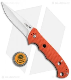 CRKT Hammond Cruiser LAWKS Liner Lock Knife Orange (3.75" Satin) 7904OR -CRKT Knife Shop CRKT Hammond Cruiser Orange CR7904OR BHQ 87147 jr bottlecap 2