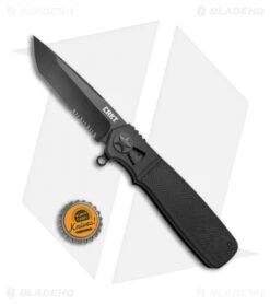 CRKT Homefront Tactical Tanto Field Strip Knife Black (3.5" Black Serr) K260KKS 7 CRKT Homefront Tactical Tanto Field Strip Knife Black (3.5" Black Serr) K260KKS -CRKT Knife Shop CRKT Homefront Tactical Tanto LL Black Black Serr K260KKS BHQ 51833 jr bottlecap