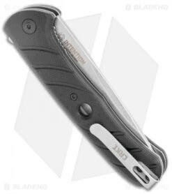 CRKT Intention Spring Assisted Knife Black G-10 (3.5" Stonewash) 7160 -CRKT Knife Shop CRKT Intention SA Black G 10 SW 7160 BHQ 119360 jr side
