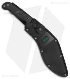 CRKT Johnson KUK Tactical Kukri Fixed Blade Knife (10.56" Black) 2742 -CRKT Knife Shop CRKT Johnson KUK Tactical Kukri black BHQ 76695 er sheath