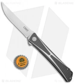 CRKT Jumbones Liner Lock Knife Aluminum (4.8" Satin) 7532 -CRKT Knife Shop CRKT Jumbones FL Aluminum Satin 7532 BHQ 92294 jr bottlecap 2