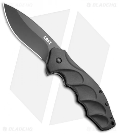 CRKT Ken Onion Foresight Liner Lock Knife (3.5" Black) K220KKP 1 CRKT Ken Onion Foresight Liner Lock Knife (3.5" Black) K220KKP