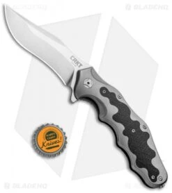 CRKT Ken Onion Motley Flipper Knife Carbon Fiber/Ti (Satin) K210CFXP -CRKT Knife Shop CRKT Ken Onion Motley CF Ti Satin K210CFXP BHQ 92296 jr bottlecap
