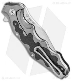 CRKT Ken Onion Motley Flipper Knife Carbon Fiber/Ti (Satin) K210CFXP -CRKT Knife Shop CRKT Ken Onion Motley CF Ti Satin K210CFXP BHQ 92296 jr side