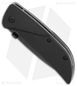 CRKT Koji Hara Ichi Spring Assisted Knife Black (2.5" Black) 1070K -CRKT Knife Shop CRKT Koji Hara Ichi black black BHQ 0650 er spine