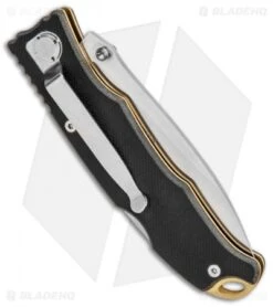 CRKT Lake Laredo Lockback Knife Black G-10 (3.25" Satin Serr) 7266 6 CRKT Lake Laredo Lockback Knife Black G-10 (3.25" Satin Serr) 7266 -CRKT Knife Shop CRKT Lake Laredo LB Black G 10 Satin Serr 7266 BHQ 85978 jr side