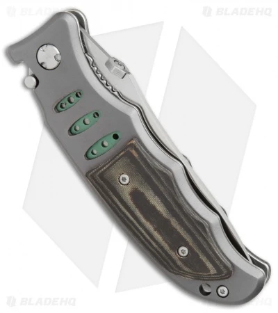 CRKT Lake Sentinel Liner Lock Folding Knife Micarta/Blue (3.3" Satin) 7122M 3 CRKT Lake Sentinel Liner Lock Folding Knife Micarta/Blue (3.3" Satin) 7122M - Image 3