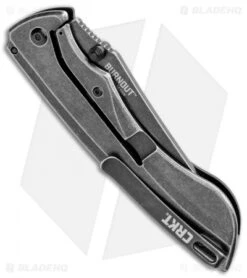 CRKT Lerch Burnout Frame Lock Knife G-10/Carbon Fiber (3.625" Black) 4123K 6 CRKT Lerch Burnout Frame Lock Knife G-10/Carbon Fiber (3.625" Black) 4123K -CRKT Knife Shop CRKT Lerch Burnout FL G 10 CF Black SW 4123K BHQ 103932 jr side