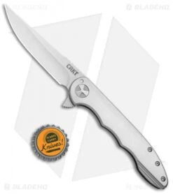 CRKT Lerch Up & At 'Em Flipper Knife Stainless Steel (3.62" Satin) 7076 7 CRKT Lerch Up & At 'Em Flipper Knife Stainless Steel (3.62" Satin) 7076 -CRKT Knife Shop CRKT Lerch Up and At Em SS Satin 7076 BHQ 92318 jr bottlecap