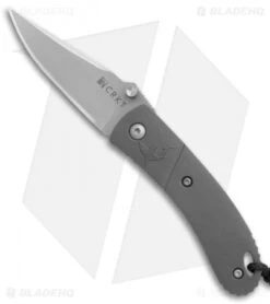 CRKT Lightfoot Urban Shark Liner Lock Knife Gray (2.5" Satin)