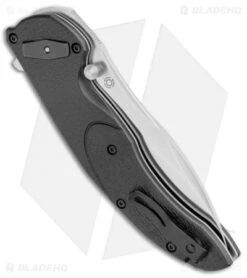CRKT Linchpin Deadbolt Lock Knife Black G-10 (3.9" Satin) 5405 -CRKT Knife Shop CRKT Linchpin Deadbolt Black G 10 Satin 5405 BHQ 103622 jr side 2
