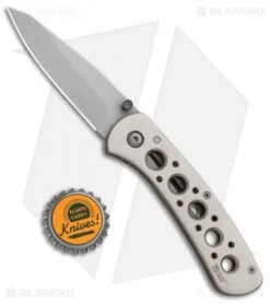 CRKT Long's Peak Liner Lock Knife Alloy (2.8" Bead Blast) 6602N -CRKT Knife Shop CRKT Longs Peak LL Alloy BB 6602N BHQ 87020 jr bottlecap