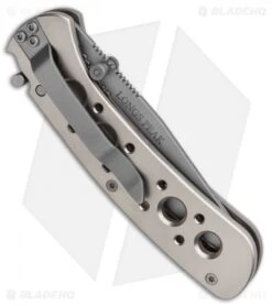 CRKT Long's Peak Liner Lock Knife Alloy (2.8" Bead Blast) 6602N -CRKT Knife Shop CRKT Longs Peak LL Alloy BB 6602N BHQ 87020 jr side