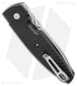 CRKT Lucas Burnley Aux Liner Lock Folding Knife Black (3.25" Satin) 1220 6 CRKT Lucas Burnley Aux Liner Lock Folding Knife Black (3.25" Satin) 1220 -CRKT Knife Shop CRKT Lucas Burnley Aux Liner Lock Folding Knife Black 3.25 Satin 1220 BHQ 51815 LS Side