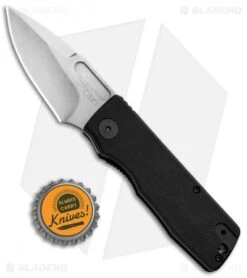 CRKT Mah Journeyer Liner Lock Knife Black GFN (2.75" Stonewash) 6530SW -CRKT Knife Shop CRKT Mah Journeyer LL Black G 10 SW CR6530SW BHQ 90396 jr bottlecap