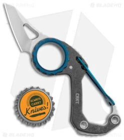 CRKT Mike Bond Compano Sheepsfoot Slip Joint Knife Carabiner (1.44" Satin) 7 CRKT Mike Bond Compano Sheepsfoot Slip Joint Knife Carabiner (1.44" Satin) -CRKT Knife Shop CRKT Mike Bond Compano Sheepsfootf SJ Carabiner Satin BHQ 145867 jr bottlecap