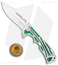 CRKT Nirk Tighe 2 Knife Green Stainless Steel (3.2" Satin) 5241 7 CRKT Nirk Tighe 2 Knife Green Stainless Steel (3.2" Satin) 5241 -CRKT Knife Shop CRKT Nirk Tighe 2 Green SS Satin 5241 BHQ 119341 jr bottlecap