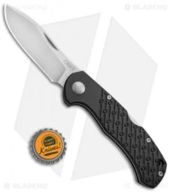 CRKT Noma Lock Back Knife Black GFN (3.3" Satin) 2815 -CRKT Knife Shop CRKT Noma LB Black GFN 2815 BHQ 51851 jr bottlecap 2