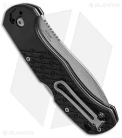 CRKT Noma Lock Back Knife Black GFN (3.3" Satin) 2815 -CRKT Knife Shop CRKT Noma LB Black GFN 2815 BHQ 51851 jr side
