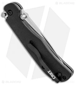 CRKT Offbeat II Lockback Knife Black GRN (3.2" Satin) 7760 6 CRKT Offbeat II Lockback Knife Black GRN (3.2" Satin) 7760 -CRKT Knife Shop CRKT Offbeat II LB Black GRN Satin 7760 BHQ 92295 jr side