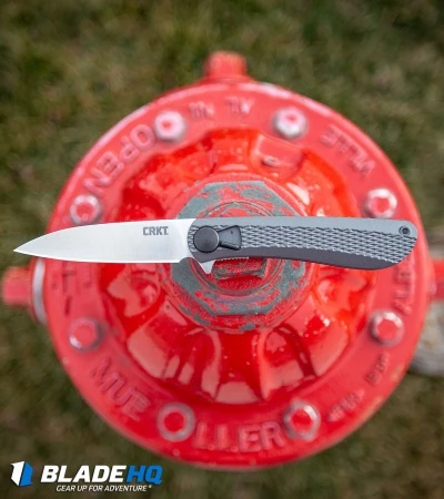 CRKT Onion Slacker Liner Lock Field Strip Knife Aluminum (3.32" Satin) K350KXP 5 CRKT Onion Slacker Liner Lock Field Strip Knife Aluminum (3.32" Satin) K350KXP - Image 5