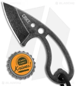 CRKT Owlet Fixed Blade Neck Knife Skeletonized (2.125" Black Stonewash) 2716 7 CRKT Owlet Fixed Blade Neck Knife Skeletonized (2.125" Black Stonewash) 2716 -CRKT Knife Shop CRKT Owlet Neck Skeletonized Black SW 2716 BHQ 103912 jr bottlecap