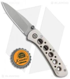 CRKT Pike's Peak Liner Lock Knife Alloy (2.3" Bead Blast) 6601N -CRKT Knife Shop CRKT Pikes Peak LL Alloy BB 6601N BHQ 87019 jr bottlecap