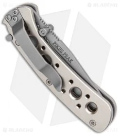 CRKT Pike's Peak Liner Lock Knife Alloy (2.3" Bead Blast) 6601N -CRKT Knife Shop CRKT Pikes Peak LL Alloy BB 6601N BHQ 87019 jr side