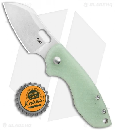 CRKT Pilar Frame Lock Knife Natural G-10 BHQ Exclusive (2.4" Stonewash D2) 4 CRKT Pilar Frame Lock Knife Natural G-10 BHQ Exclusive (2.4" Stonewash D2) - Image 4