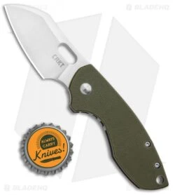 CRKT Pilar Frame Lock Knife OD Green G-10 (2.4" Satin D2) 5311D2D 8 CRKT Pilar Frame Lock Knife OD Green G-10 (2.4" Satin D2) 5311D2D -CRKT Knife Shop CRKT Pilar FL OD Green G 10 Satin 5311D2D BHQ 93244 jr bottlecap
