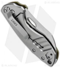 CRKT Pilar Frame Lock Knife OD Green G-10 (2.4" Satin D2) 5311D2D 7 CRKT Pilar Frame Lock Knife OD Green G-10 (2.4" Satin D2) 5311D2D -CRKT Knife Shop CRKT Pilar FL OD Green G 10 Satin 5311D2D BHQ 93244 jr side