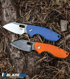 CRKT Pilar Frame Lock Knife Blue G-10 (2.4" Satin) 5311GB -CRKT Knife Shop CRKT Pilar Frame Lock Knife Stainless Steel BHQ51848 kp woods dirt web20 20Copy