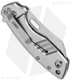 CRKT Pilar Large Frame Lock Flipper Knife Stainless Steel (2.62" Satin) 5315 -CRKT Knife Shop CRKT Pilar Large FL SS Satin 5315 BHQ 92276 jr side