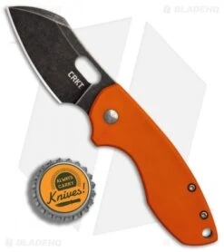 CRKT Pilar Frame Lock Knife Orange G-10 (2.4" Black SW) 5311GKG 11 CRKT Pilar Frame Lock Knife Orange G-10 (2.4" Black SW) 5311GKG -CRKT Knife Shop CRKT Pilar Orange G10 Acid SW BHQ 84147 er bottlecap