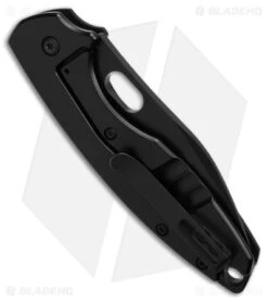 CRKT Pilar III Frame Lock Knife Hammered Texture Black G-10 (2.97" Black) -CRKT Knife Shop CRKT Pillar III FL Hammered Texture Black G10 Folding Knife 2in Black BHQ 180916 td side
