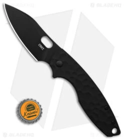 CRKT Pilar III Frame Lock Knife Hammered Texture Black G-10 (2.97" Black) -CRKT Knife Shop CRKT Pillar III FL Hammered Texture Black G10 Folding Knife 2in Black BHQ 180916 td size