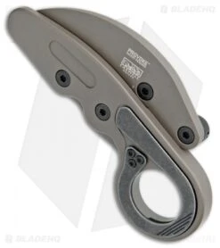 CRKT Provoke "Earth" Kinematic Morphing Karambit Folding Knife (2.4" Brown) -CRKT Knife Shop CRKT Provoke Earth Kinematic Morphing Karambit Brown 4040E BHQ 102503 jr spine