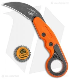 CRKT Provoke Orange Kinematic Morphing Karambit Folding Knife (2.4" Black) 4041O -CRKT Knife Shop CRKT Provoke Orange Kinematic Morphing Karambit Folding Knife Black 4041O BHQ 119340 jr bottlecap