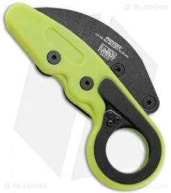 CRKT Provoke Zap Kinematic Morphing Karambit Folding Knife (2.4" Black) 4041G -CRKT Knife Shop CRKT Provoke Zap Kinematic Morphing Karambit Black BHQ 119339 jr side