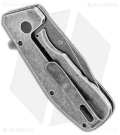 CRKT Razelcliffe Compact Frame Lock Knife Stainless Steel (2.4" Black SW) 4021 -CRKT Knife Shop CRKT Razelcliffe Compact Frame Lock Knife Stainless Steel 2.4in Black SW 4021 BHQ 113911 LS Side