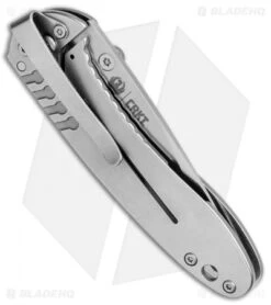 CRKT Ruger Knives Lerch Over-Bore Frame Lock Knife (2.95" Stonewash) R2801 -CRKT Knife Shop CRKT Ruger Lerch Over Bore FL SW R2801 BHQ 76851 jr side