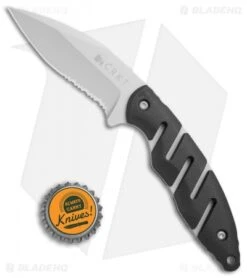 CRKT Ryan Plan B Fixed Blade Knife Zytel (2.8" Bead Blast Serr) 2813 -CRKT Knife Shop CRKT Ryan Plan B zytel bb serr 2813 BHQ 69080 er size