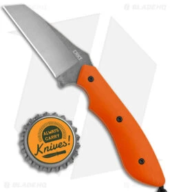 CRKT S.P.I.T. Knife Small Pocket Inverted Tanto Orange G-10 (2.15" Stonewash) -CRKT Knife Shop CRKT S.P.I.T. Knife Small Pocket Inverted Tanto Orange G 10 SW BHQ 178656 jr bottlecap