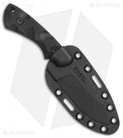 CRKT Siwi Drop Point Fixed Blade Knife Black G-10 (3.34" Black) 2082 -CRKT Knife Shop CRKT Siwi Drop Point black G10 black BHQ 76693 er spine