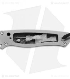 CRKT TSR Terzuola Survival Rescue Fixed Blade Knife Black GFN (4.3" Satin ) 2061 -CRKT Knife Shop CRKT T SR Terzuola survival rescue black GFN satin 2061 BHQ 51818 er open