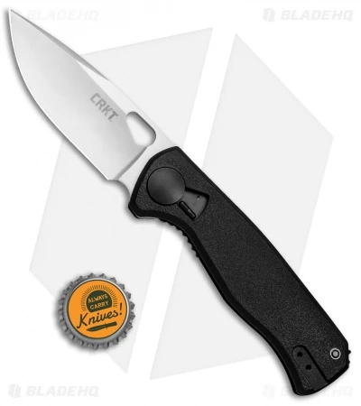 CRKT Voxnaes HVAS Field Strip Knife Black GRN (3.3" Satin) 2817 4 CRKT Voxnaes HVAS Field Strip Knife Black GRN (3.3" Satin) 2817 - Image 4