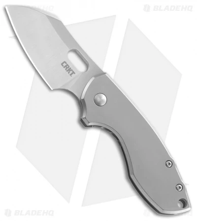 CRKT Pilar Frame Lock Knife Stainless Steel (2.4" Satin) 5311 1 CRKT Pilar Frame Lock Knife Stainless Steel (2.4" Satin) 5311